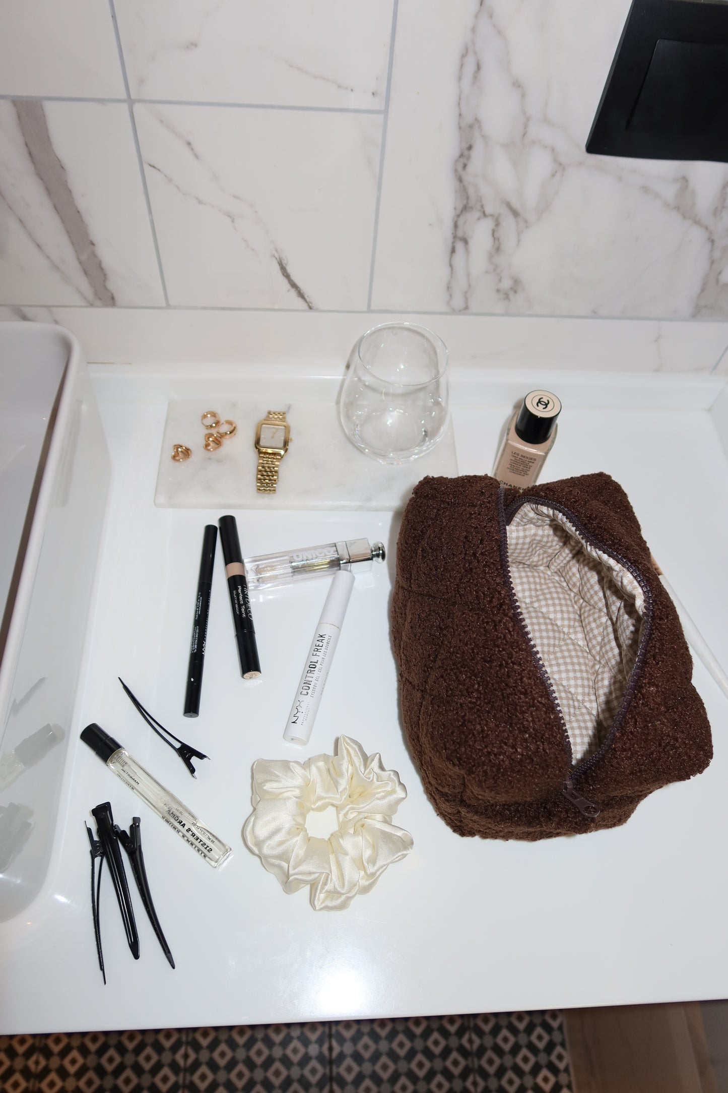 CHOCOLATE TEDD cosmetic bag