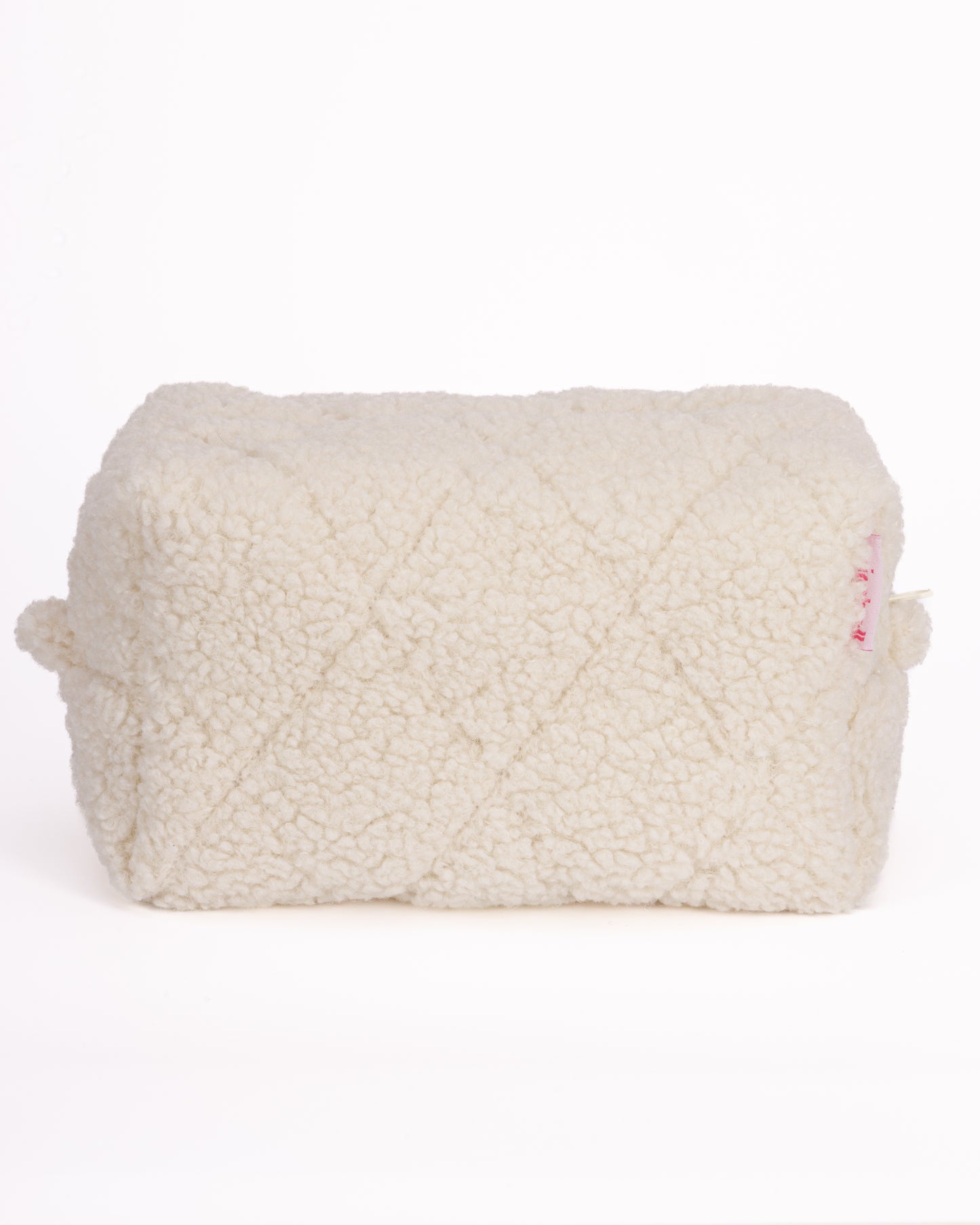WHITE TEDDY cosmetic bag