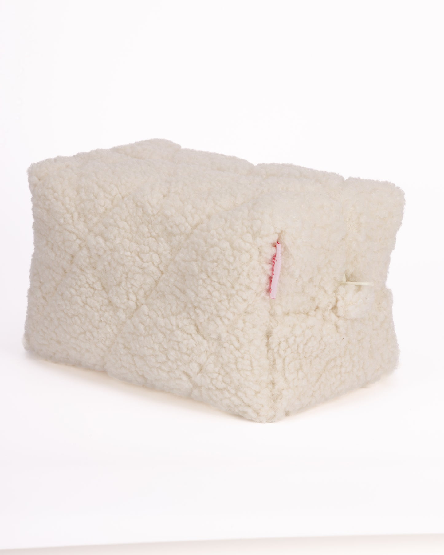 WHITE TEDDY cosmetic bag