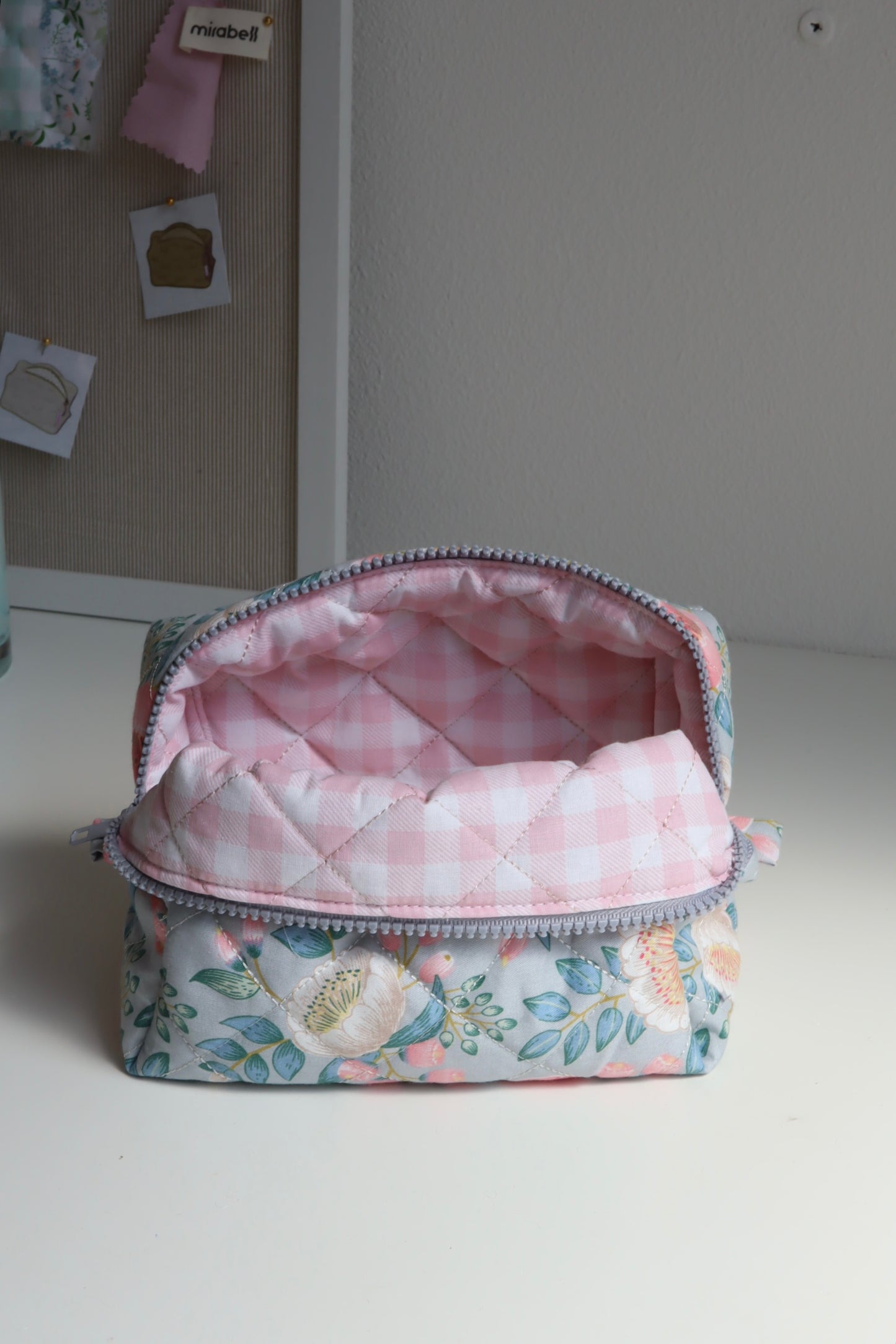 Forest Flowers cosmetic bag