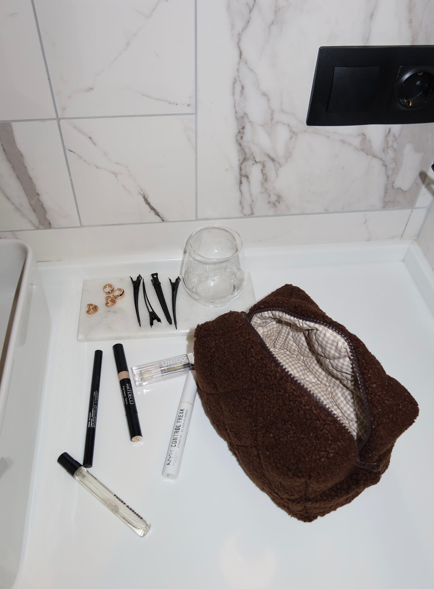 CHOCOLATE TEDD cosmetic bag